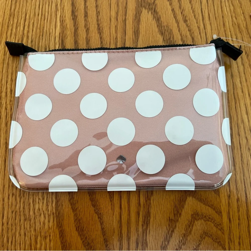 NWT Kate Spade Jumbo Dot Pencil Pouch